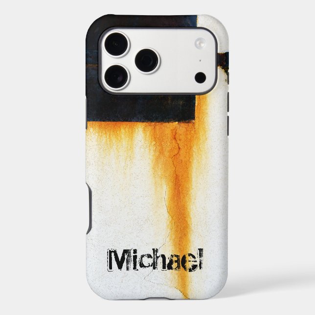 Personalized  -  Rusted Bar Wall Case-Mate iPhone (Back)