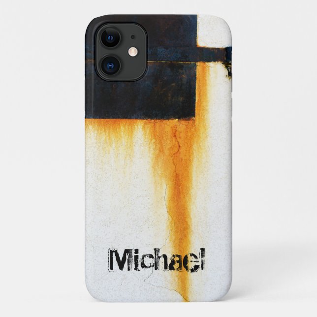 Personalized  -  Rusted Bar Wall Case-Mate iPhone Case (Back)