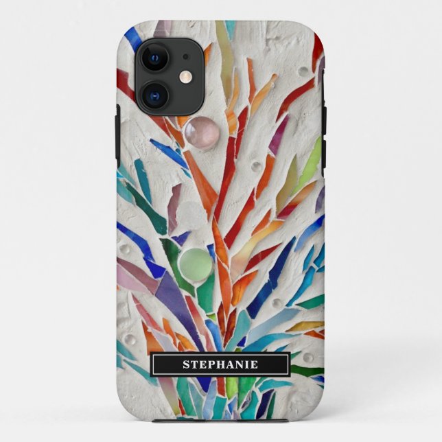 Personalized Rustic  Case-Mate iPhone Case (Back)