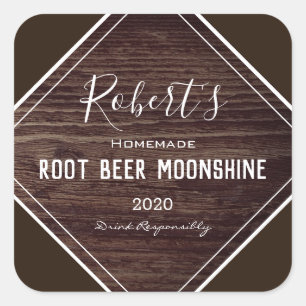 Personalized Rustic Label