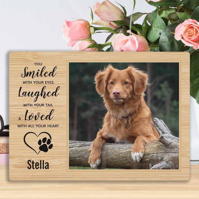 Personalized Rustic Pet Memorial Plaque (Creator Uploaded)