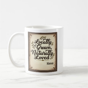 Personalized Rustic Wall Décor Coffee Mug