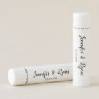 Personalized Rustic Wedding Favours Lip Balm