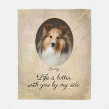 Personalized Sable Sheltie by My Side