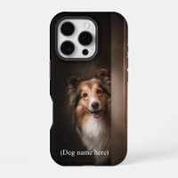 Personalized Sable Sheltie Portrait