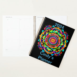 Personalized Sacred Geometry Mandala. Planner