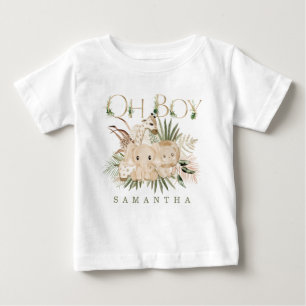 Personalized Safari Baby Shirts