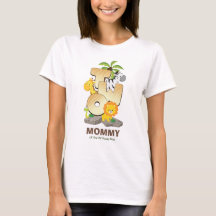 Personalized Safari Birthday Tshirt for Mommy