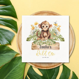 Personalized Safari Napkins
