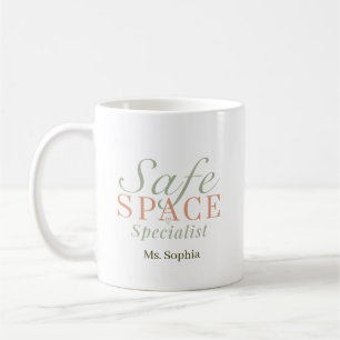Personalized Safe Space Specialist Gift Coffee Mug