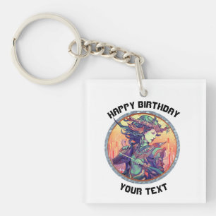 PERSONALIZED Sagittarius ZODIAC SIGN  Keychain