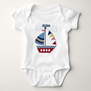 Personalized "Sail Away/Nautical/Boat/ baby Shirt