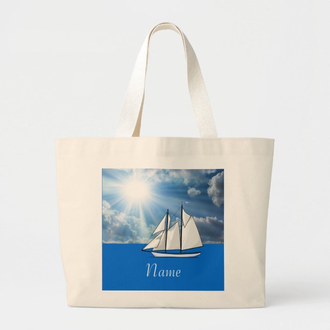 Personalized Sailing Tote (Front)