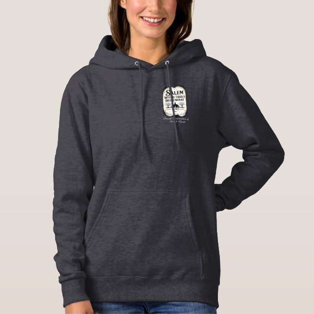 Personalized Salem Witch Trials Descendant Hoodie (Front)