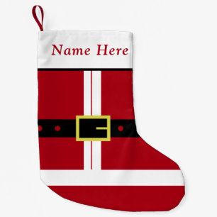 Personalized Santa Christmas Stocking Custom Name