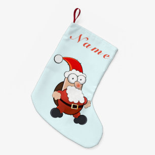 Personalized Santa Christmas Stocking with Name