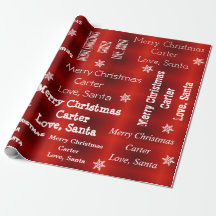 Personalized Santa Christmas