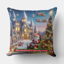 Personalized SANTA CLAUS CHRISTMAS COLOURFUL  