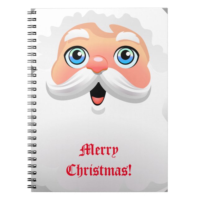 Personalized Santa Claus Notebook (Front)