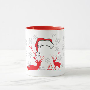 Personalized Santa Face  Mug