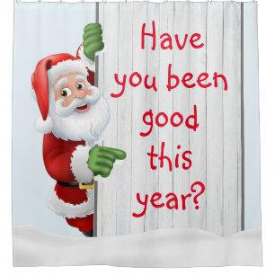 Personalized Santa in the Snow