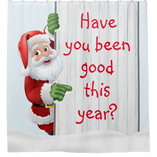 Personalized Santa in the Snow (Front)