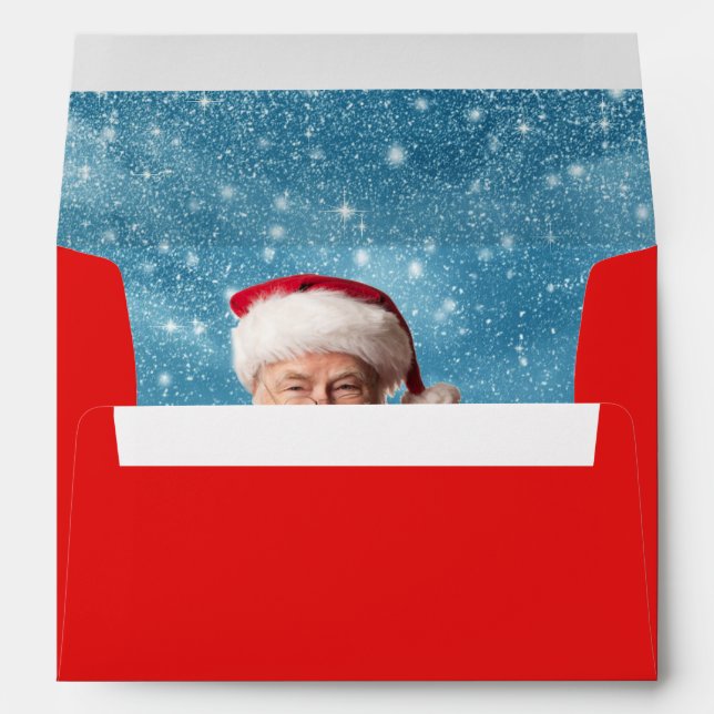 PERSONALIZED Santa Mail from the North Pole Envelope (Back (Bottom))