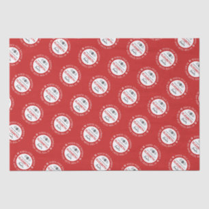 Personalized Santa North Pole Express Tissue Paper