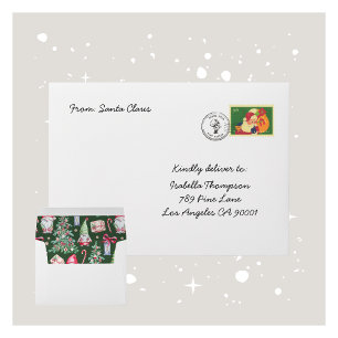 Personalized "Santa's Arctic Express"  Envelope