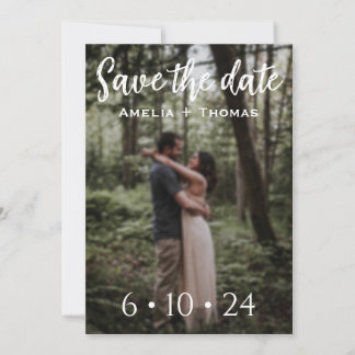 personalized save the date invitations