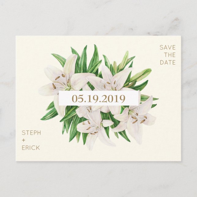 Personalized - Save the Date Postcard (Front)