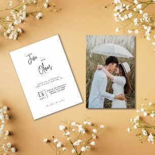 Personalized Save The Date Wedding Invitations