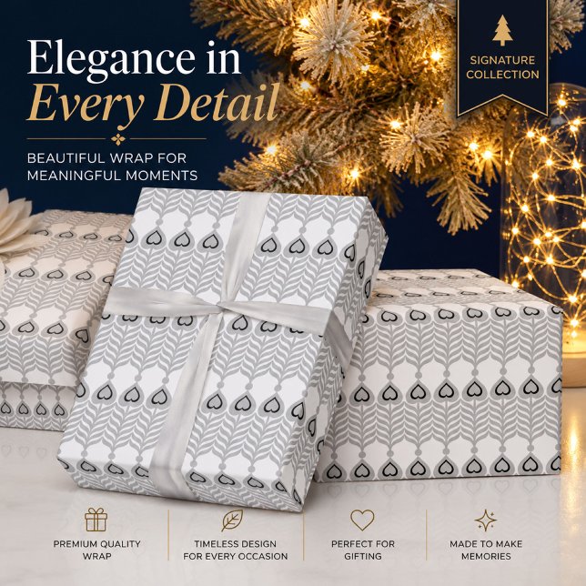 Personalized Scandinavian Wrapping Paper (Creator Uploaded)