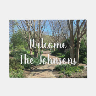 Personalized Scenic Walkway Doormat