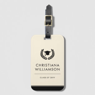 Personalized School and College Graduation Elegant Luggage Tag