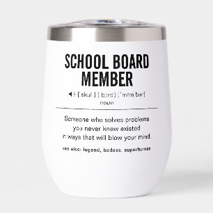 Personalized School Board Member Funny