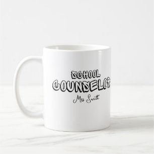 Personalized School Counsellor Coffee Mug