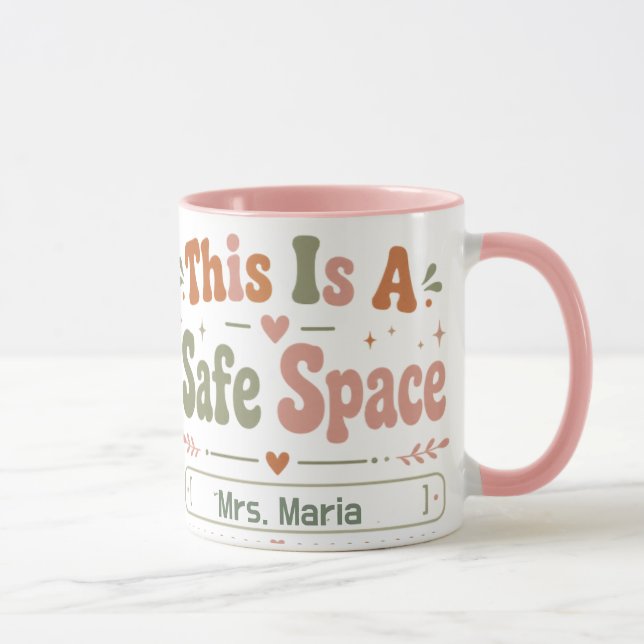 Personalized School Counsellor Coffee Mug (Right)