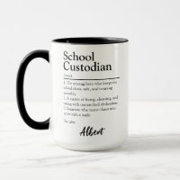 Personalized School Custodian Definition
