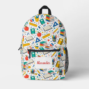 Personalized School Kid Backpack Pattern