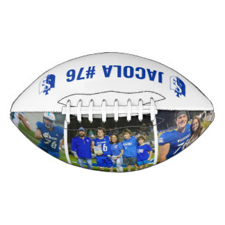 Personalized School Logo Football Gift