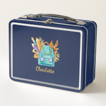 Personalized School Lunchbox with Photo & Name