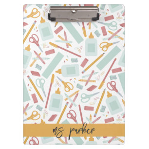 Personalized School Tools Clipboard