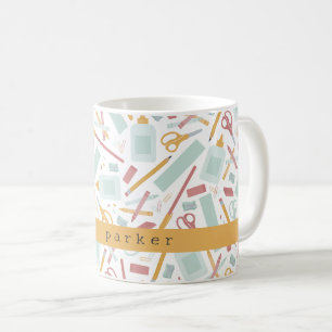 Personalized School Tools Coffee Mug