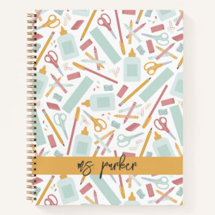 Personalized School Tools Notebook