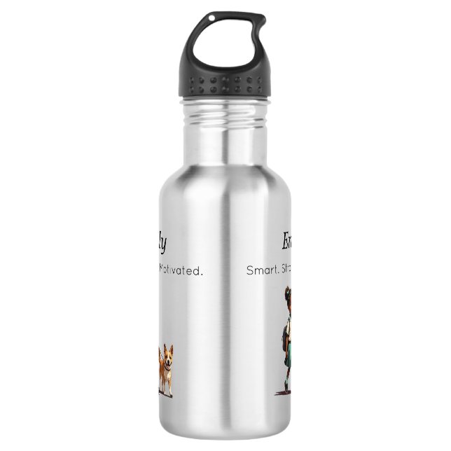 Personalized School Water Bottle (Front)