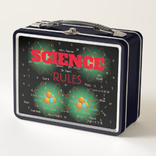Personalized Science Rules Lunchbox