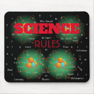 Personalized Science Rules Mouse Pad