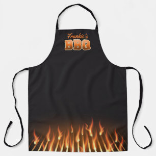 Personalized Scorchin BBQ Grillmaster Barbeque Apron