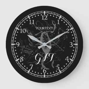 Personalized Scorpio Constellation Zodiac Large Clock
